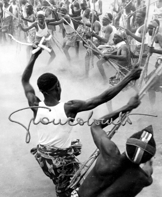 Ritual fight in Somalia, 1952