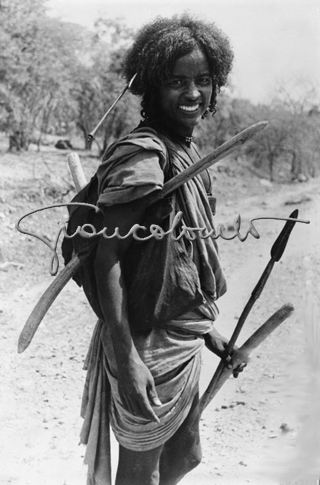 An Eritrean shepherd, 1952