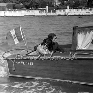 Pier Paolo Pasolini e Anna Magnani, Mostra del Cinema di Venezia, 1962