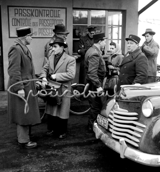 French-German Custom, Saarland, 1952