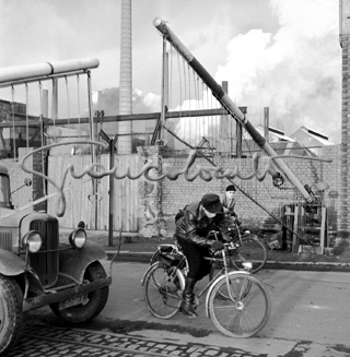 Steel workers, Saarland, 1952