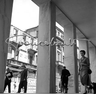 Milan Streets, Via Verri, 1954 