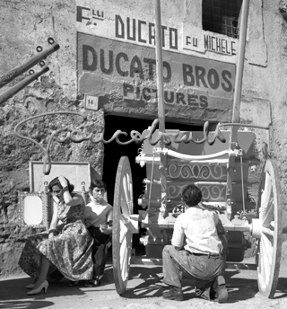 Sicilian Carts painter, Palermo, 1954