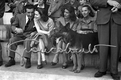 Nautical Races' audience. Idroscalo, 1947