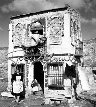 Casa popolare a Madrid, 1952