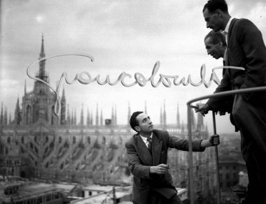 Ricostruzione della Galleria Vittorio Emanuele II. Milano 1948